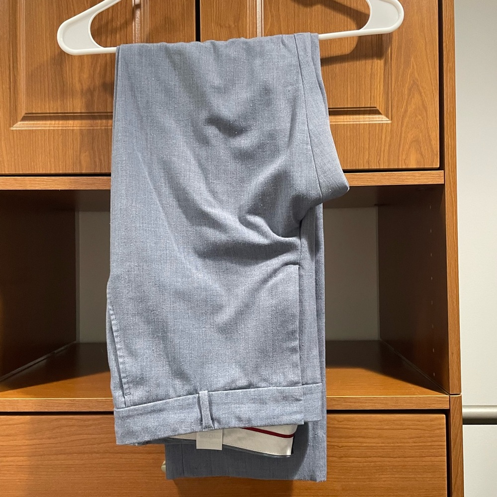Heather Blue Banana Republic Dress Pants